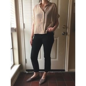 Everlane Black Kick Crop Flare 26